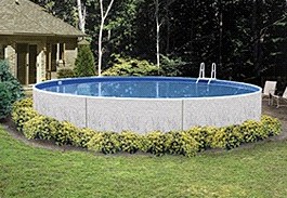The Metric Round - The aboveground pool with an inground attitude.